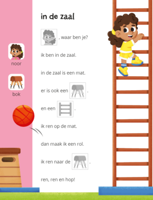 Ik Leer Lezen Stickerboek Wat Een Dag Voor Noor AVI START AVI 1