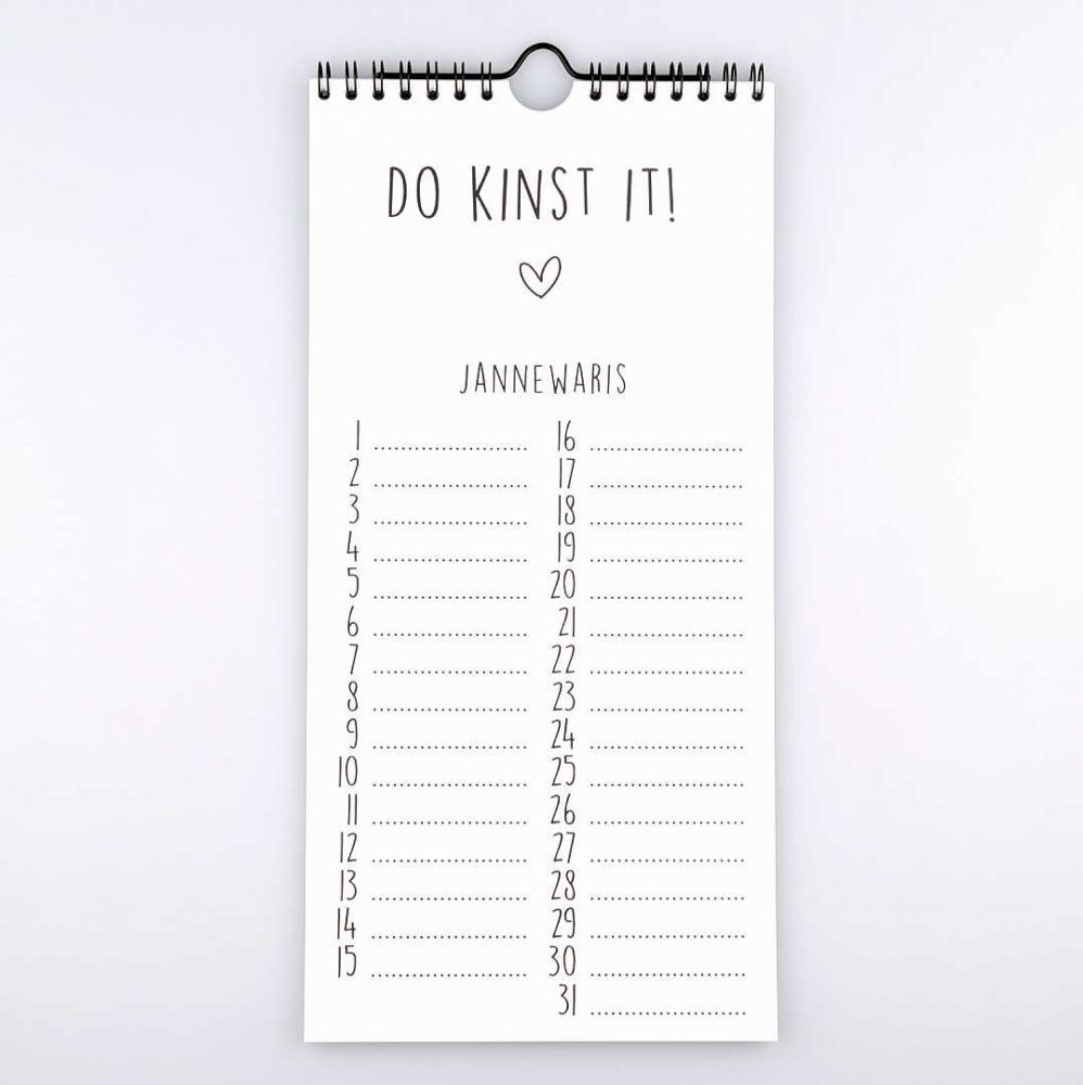 Verjaardagskalender Kopen? Kijk Snel! - Invulboekjes.nl