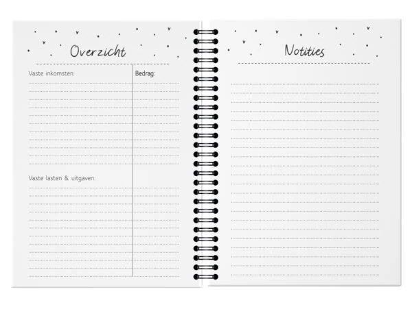 Budgetplanner Mockup Spread 2