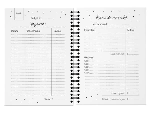 Budgetplanner Mockup Spread 5