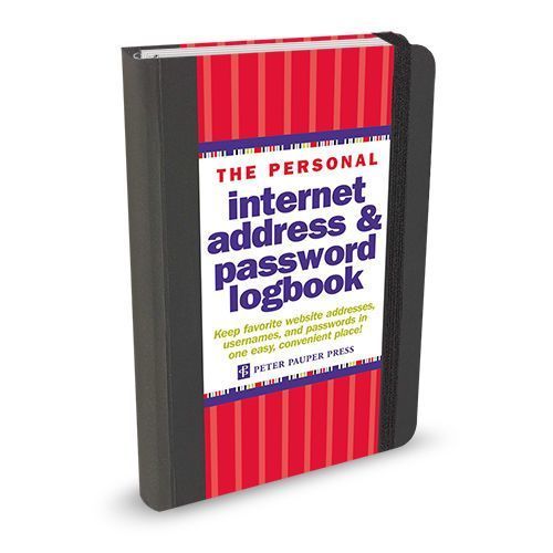 Pauper Internet address & passwordboekje A6 Invulboekjes.nl