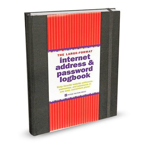 Tijdens ~ voor Comorama Peter Pauper Internet address & passwordboekje Zwart A5 Kopen? -  Invulboekjes.nl