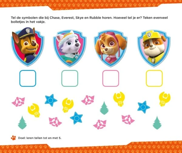 Paw Patrol Eerste telspelletjes 4-5 jaar - Afbeelding 7