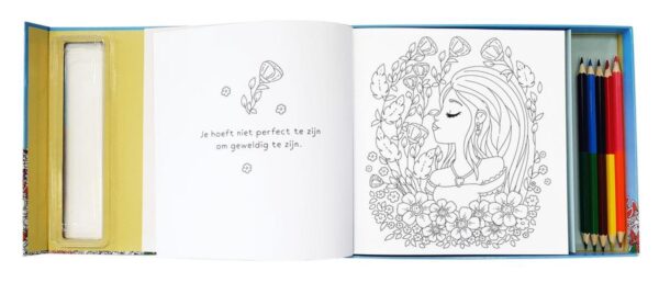 Feel Happy Coloring Kleurboek & Potlodenset (2)