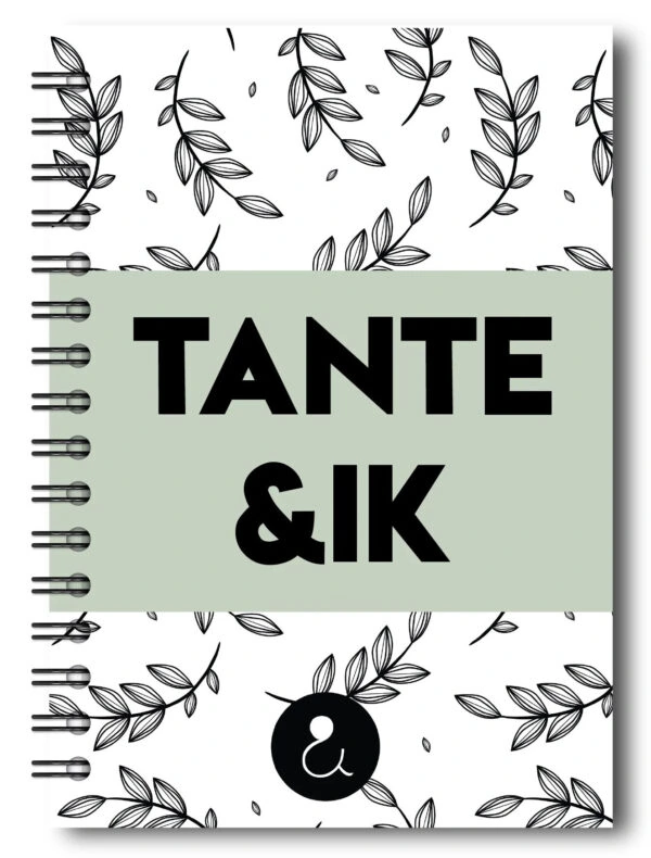 Studio Ins & Outs Invulboek 'Tante & ik' - Groen