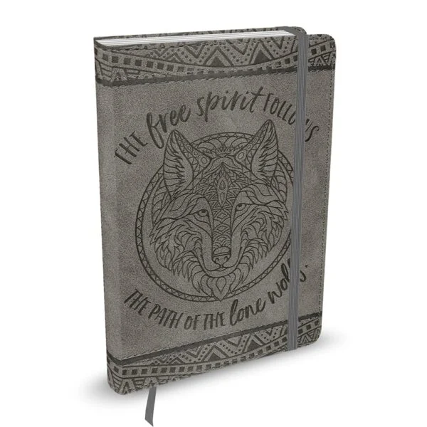 Peter Pauper Artisan Journal Wolf - A6 (compact)