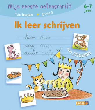 Mijn Eerste Oefenschrift Met Stickers Ik Leer Schrijven J