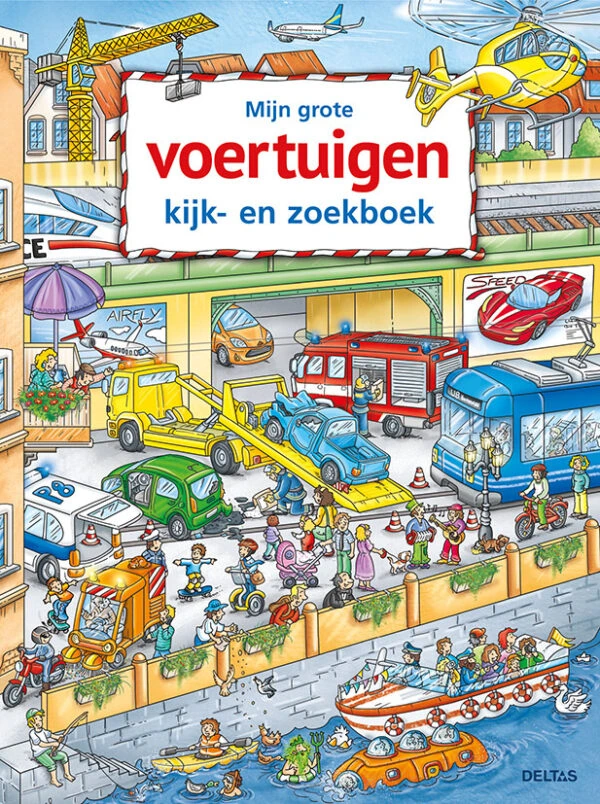 Mijn grote voertuigen kijk- en zoekboek