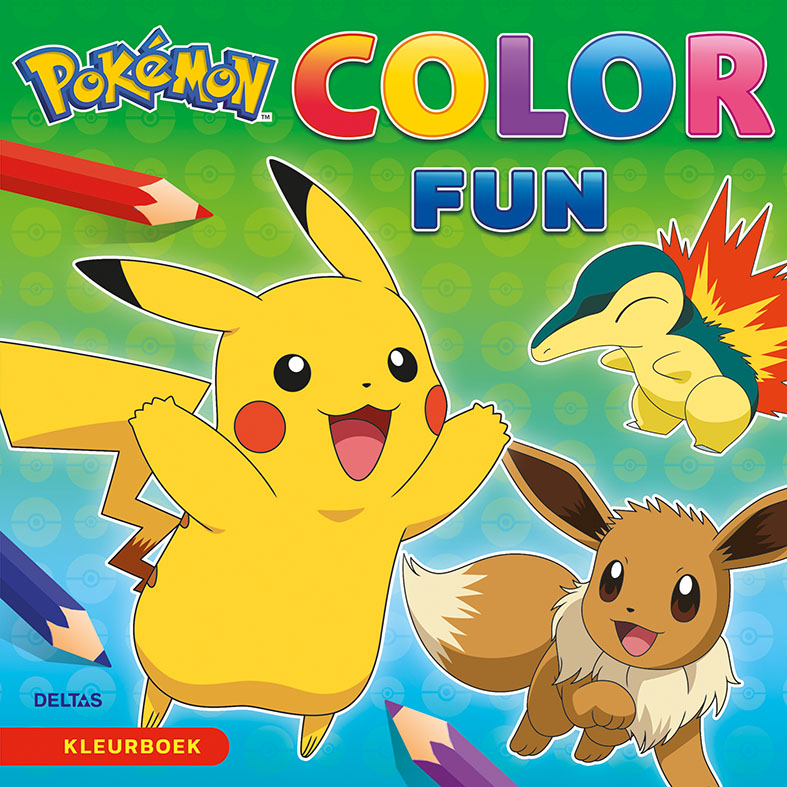 Iedereen Collectief gebouw Color Fun - Pokémon - Kleurboek Kopen? ⋆ Invulboekjes.nl