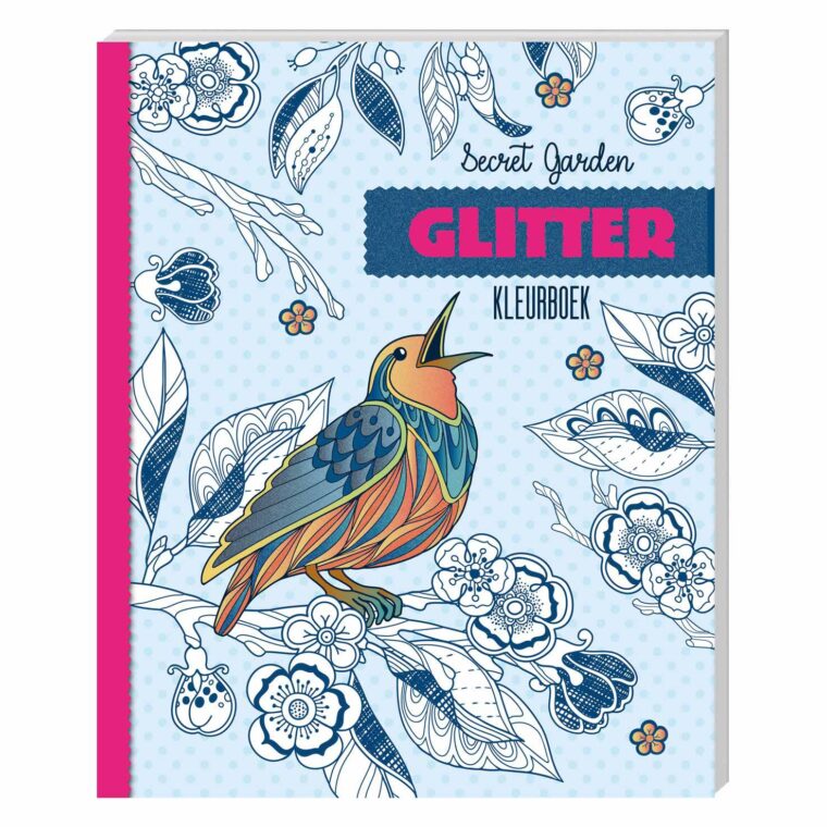 Glitter Kleurboek Met Markers In Cadeaubox Coral Reef Kopen