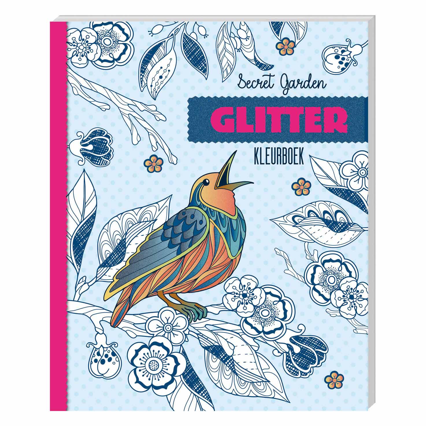 Kneden Wissen maart Glitter kleurboek - Secret Garden Kopen? ⋆ Invulboekjes.nl