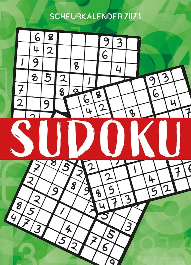 Sudoku Scheurkalender 2023 Kopen? ⋆ Invulboekjes.nl