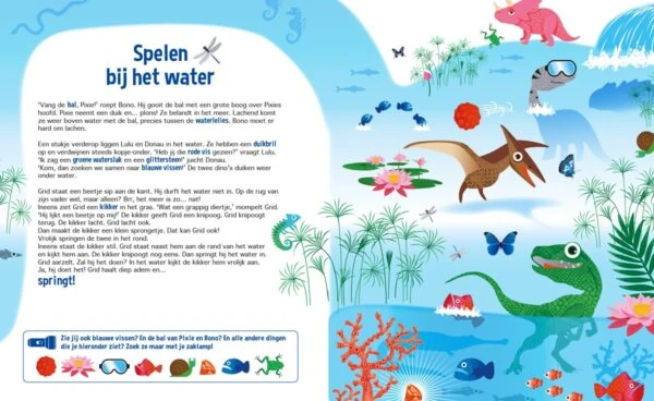 Speuren in het dinobos - Voorleesboek - Afbeelding 3