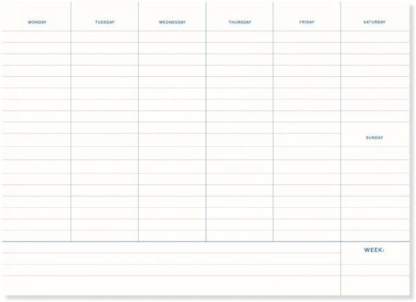 Fabrique a la Carte Deskplanner - Weekplanner - Daisy - Afbeelding 2