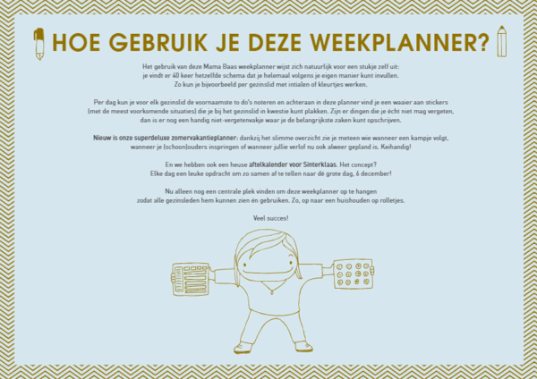 Mama Baas - De familie weekplanner - Afbeelding 3