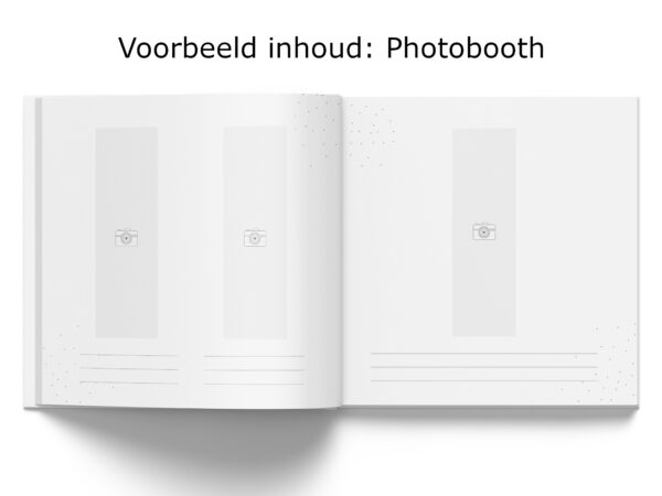 Gastenboek Bruiloft Binnenwerk Photobooth Spread 1