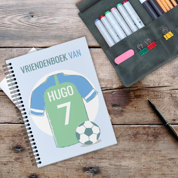 Ontwerp Je Eigen Mijn Vriendenboekje Soccer Shirt (3)
