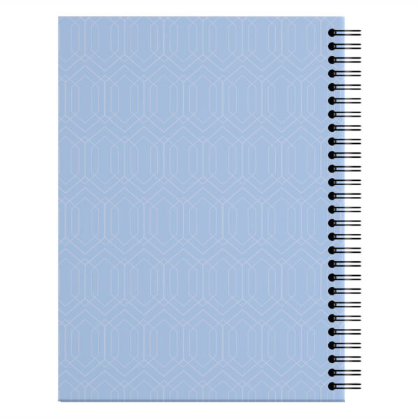 Ontwerp Je Eigen Receptenboekje Pattern Blue (2)