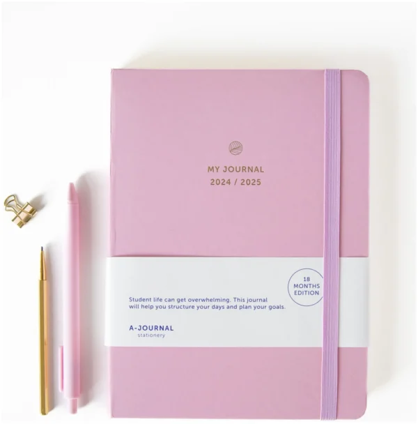 A-Journal 18 Months Diary 2024/2025 – Lilac