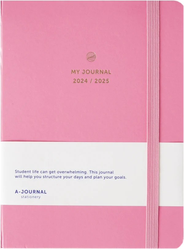 A-Journal School Diary 2024/2025 – Pink
