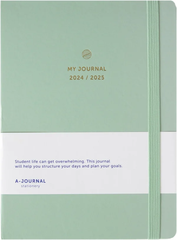 A-Journal School Diary 2024/2025 – Mint Green