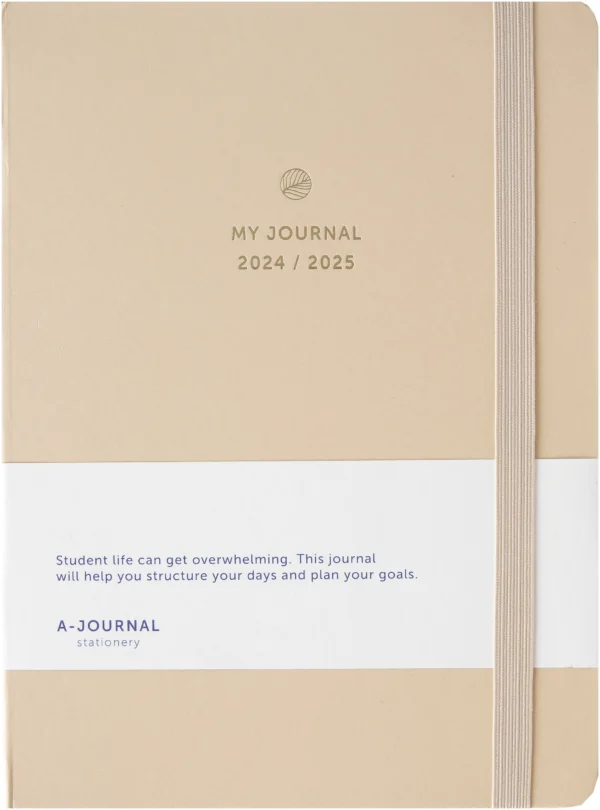 A-Journal School Diary 2024/2025 – Beige