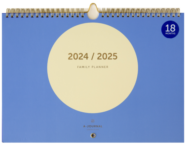 A-Journal 18 Months Familieplanner 2024/2025 – Circle