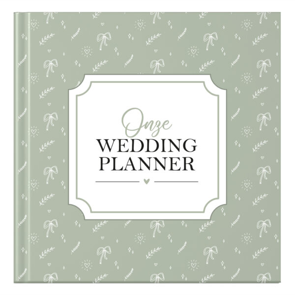 Weddingplanner Olijfgroen Cover