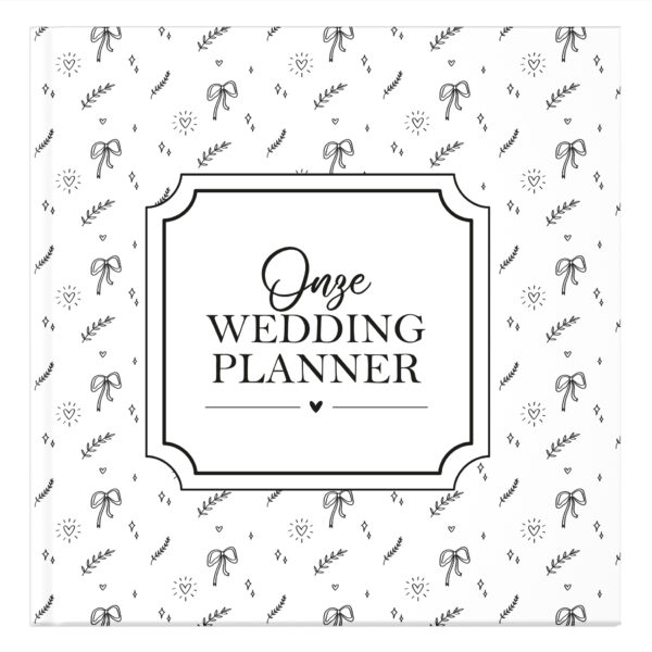 Weddingplanner Zwart Wit Cover
