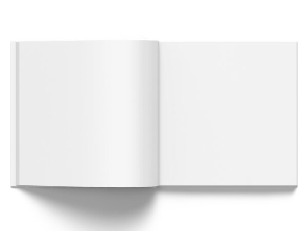 Gastenboek Mockup Binnenkant Blanco