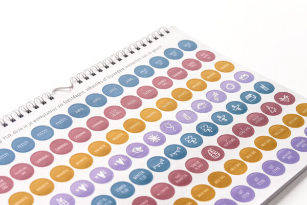 Maan Amsterdam Weekplanner Universe A4 Incl. Stickervel (3)