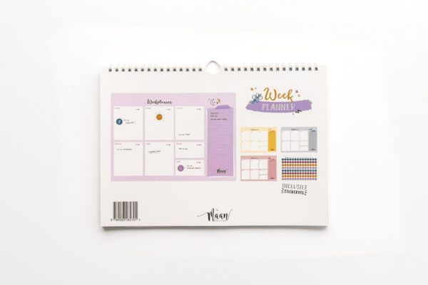 Maan Amsterdam Weekplanner Universe A4 Incl. Stickervel (5)