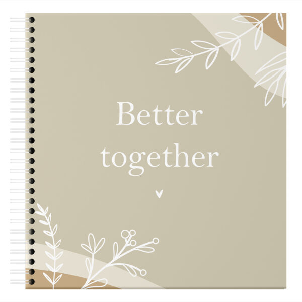 Fyllbooks Gastenboek Bruiloft Better Together (1)