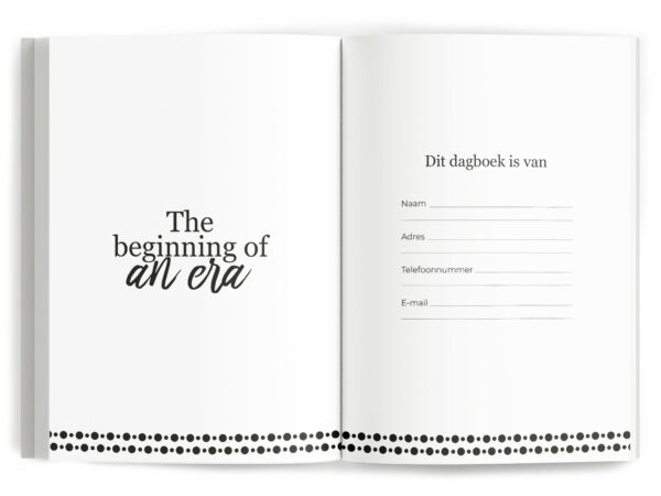 Fyllbooks One Line A Day Dagboek Beige (3)