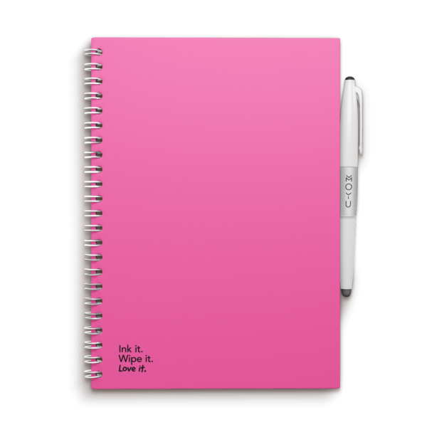 Passion Pink A5 Front Cover