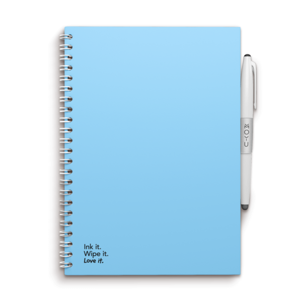 Sky Blue A5 Front Cover