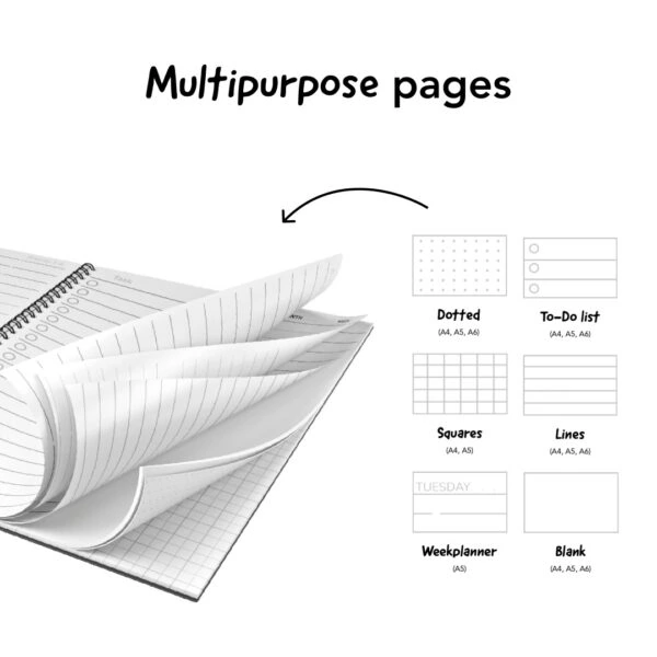 Notebook Product Info Multipurpose Pages