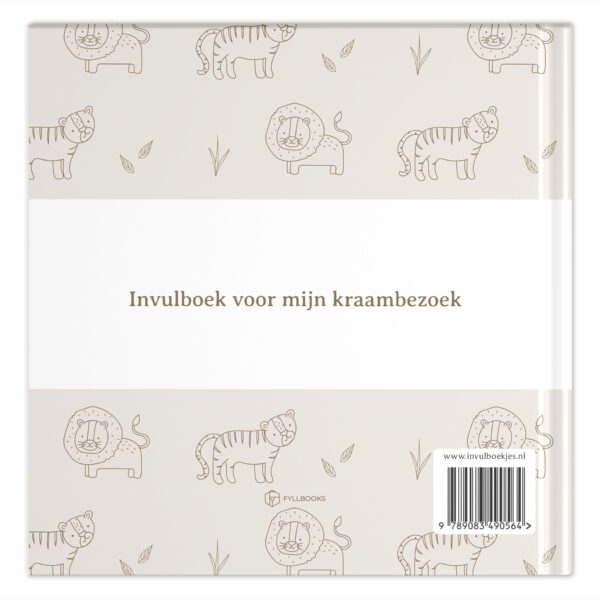 Fyllbooks Kraambezoekboek African Animals (2)