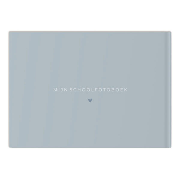 Ontwerp Je Eigen Schoolfotoboek Modern Pastel Blue (2)