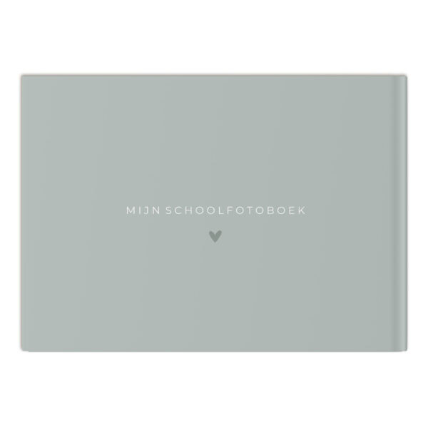 Ontwerp Je Eigen Schoolfotoboek Modern Pastel Green (2)