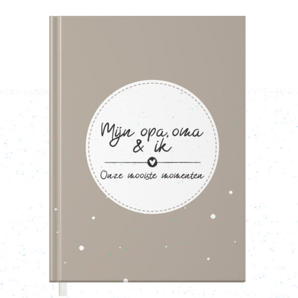 Mockup Opa, Oma En Ik Hardcover Taupe