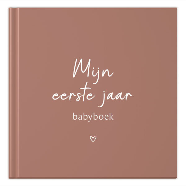 Fyllbooks Babyboek Mijn Eerste Jaar Roestroze (2)