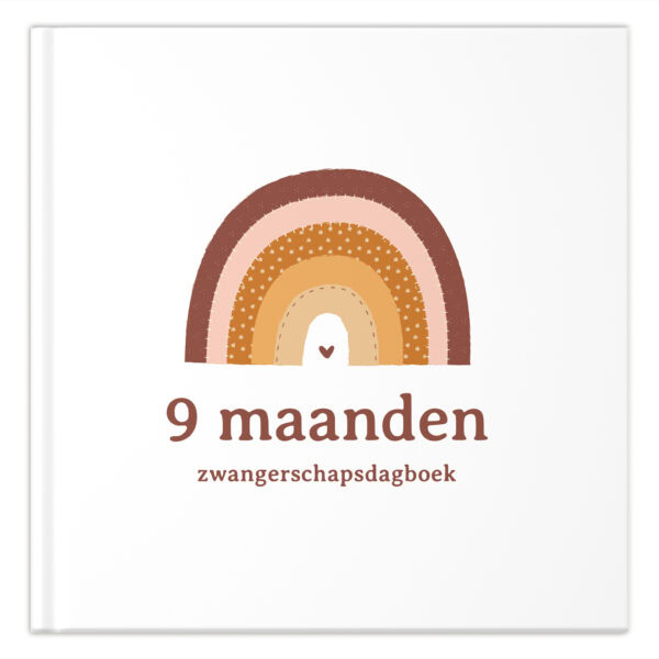 Fyllbooks Mijn 9 Maanden Dagboek Regenboog (1)